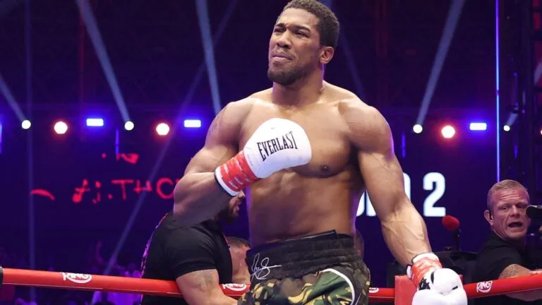 Anthony Joshua Makes Winning Return With Stunning Knockout Victory